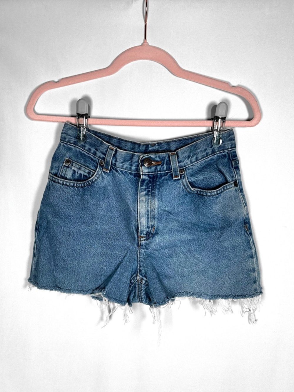 Liz Claiborne Classic Mid-Rise Denim Shorts